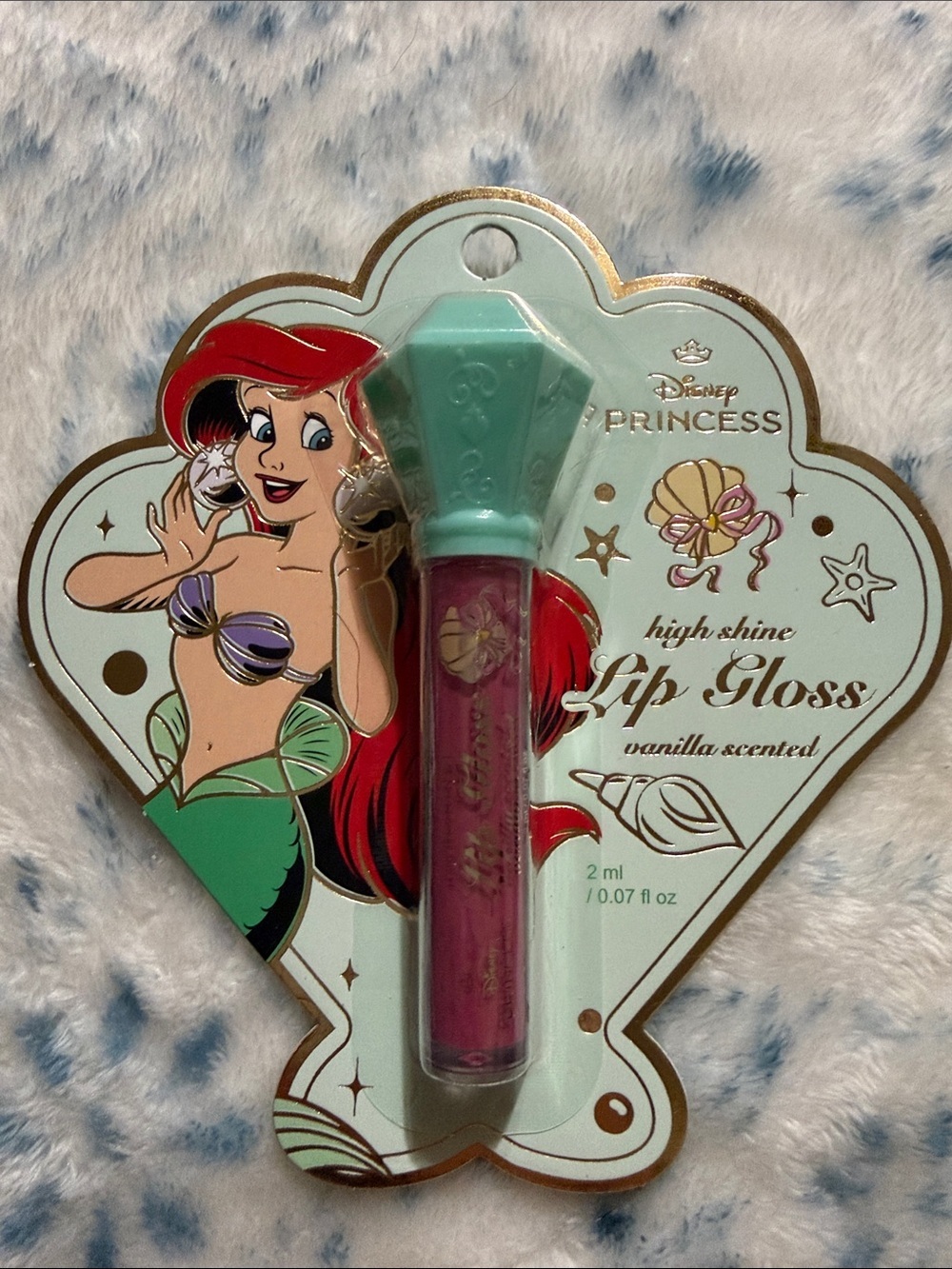 $3/$15 🌸 Disney Ariel Lip Gloss - Vanilla Scented